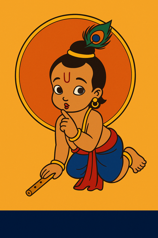 Baby Krishna Pre-Marked