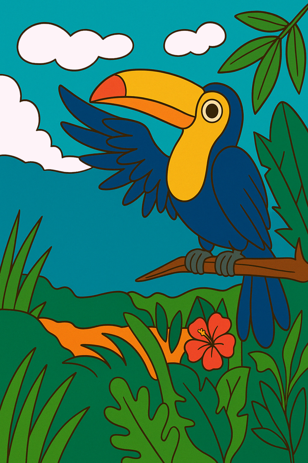Pre-marked Design for painting