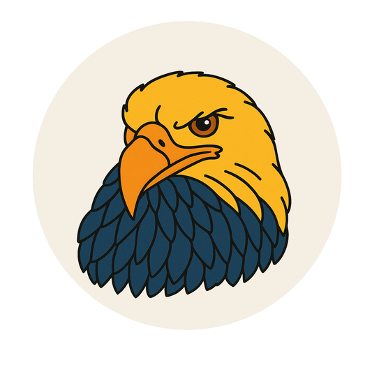 Eagle Bird Pre-marked Design for painting