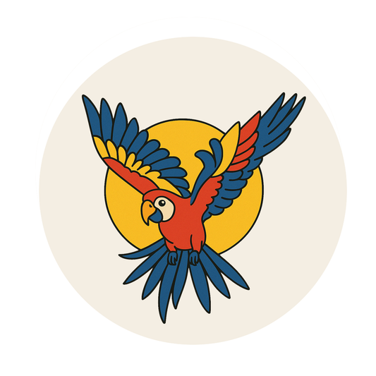 Parrot Pre-marked Design for painting