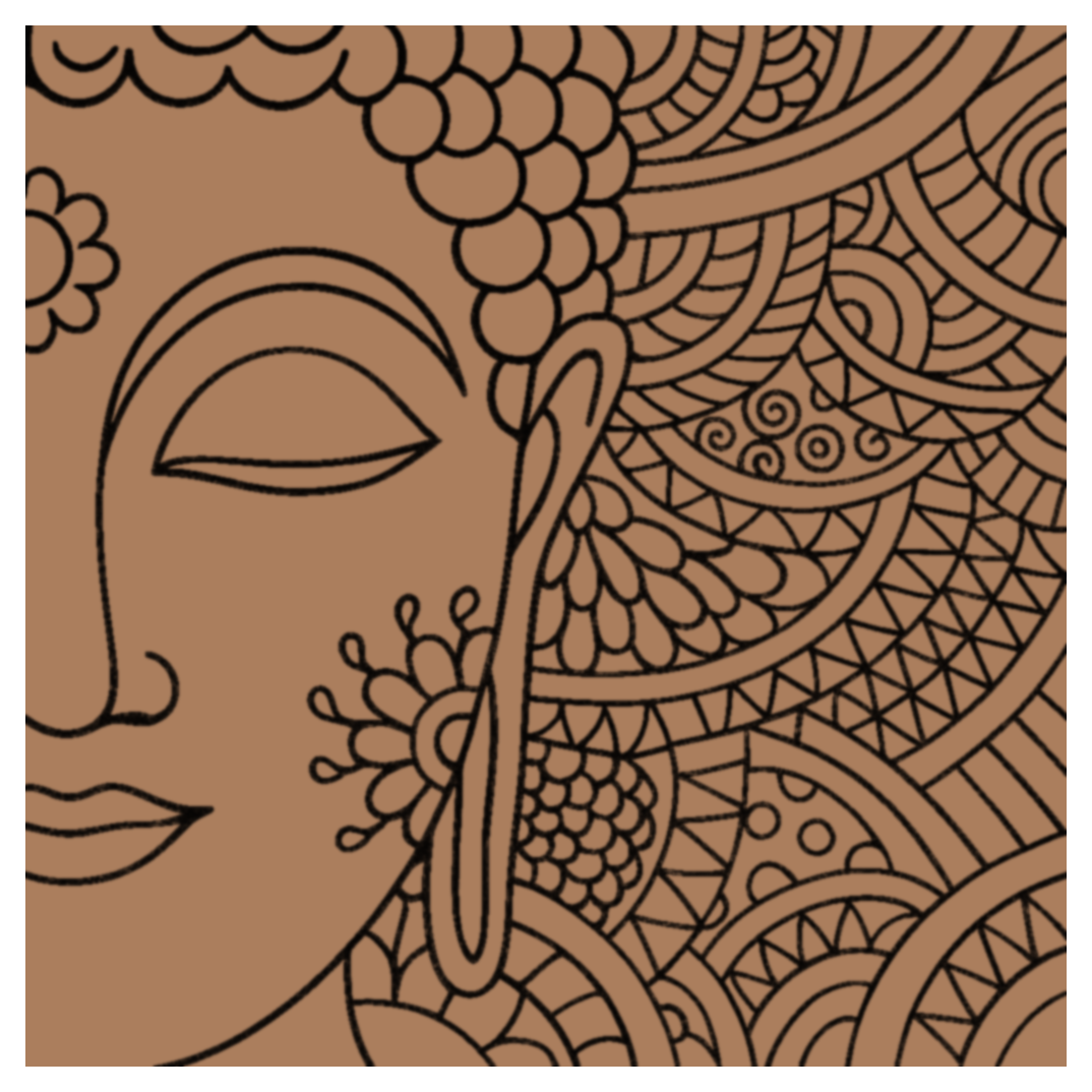 Buddha Pre-marked Design