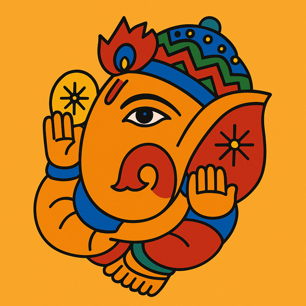 Ganesha Pre-marked Design