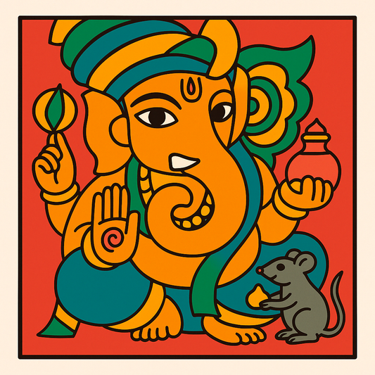 Ganesha Pre-marked Design