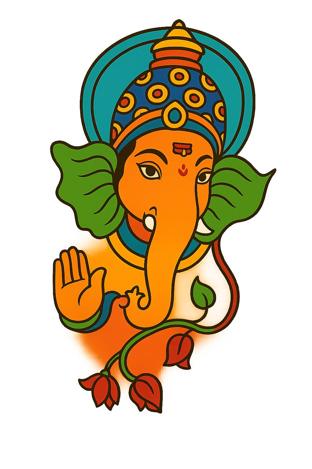 Ganesha Pre-marked Design