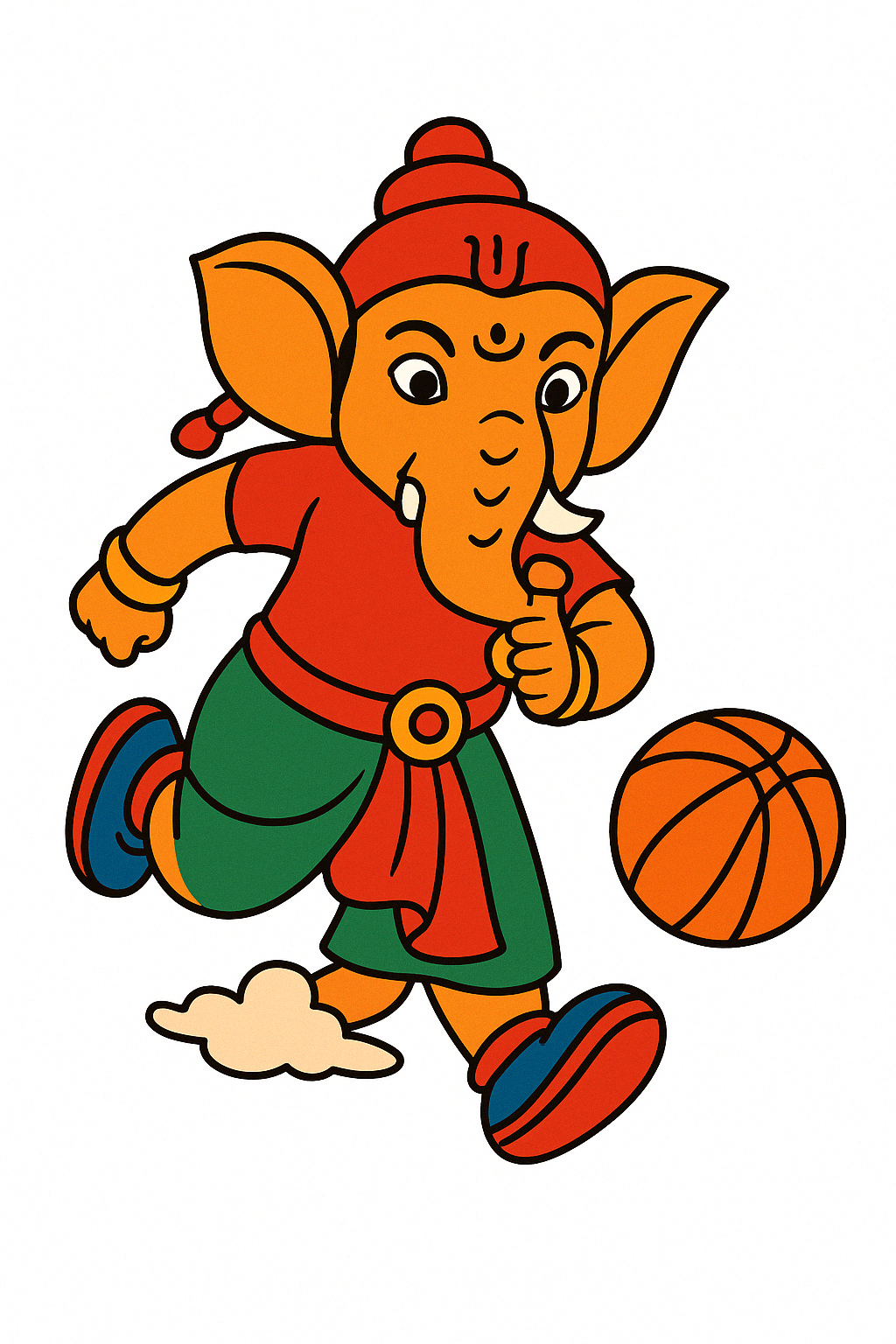 Ganesha Pre-marked Design