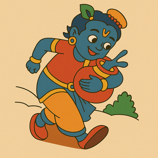 Krishna Pre-marked Design