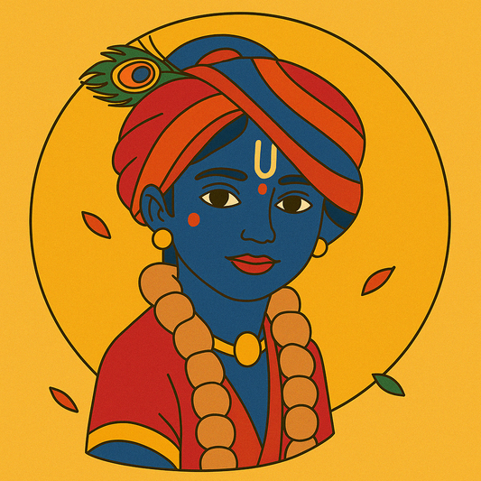 Krishna Pre-marked Design