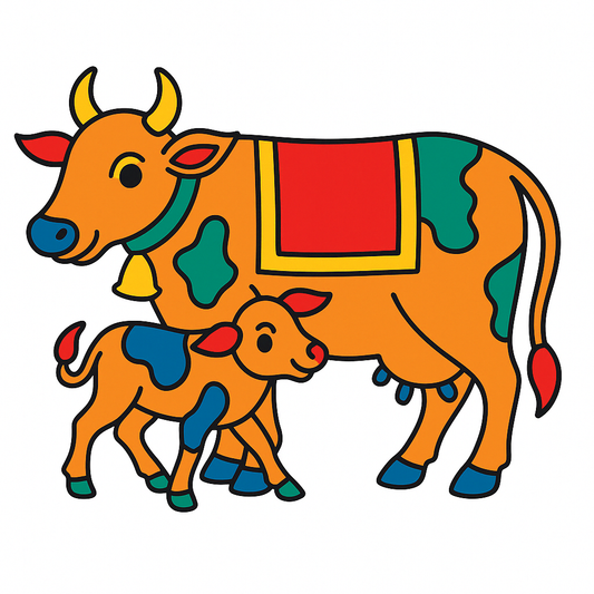 Cow and Calf Pre-Marked