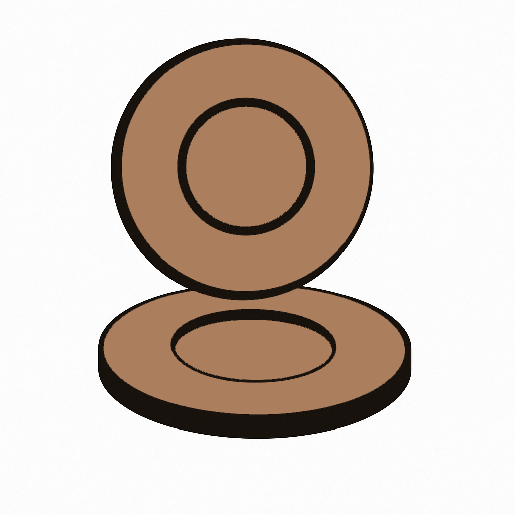 Lotus Shape MDF Tea Light Holder