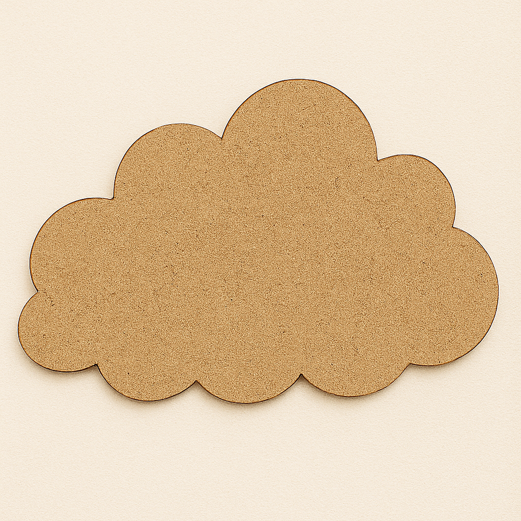 Cloud DIY MDF Cutout