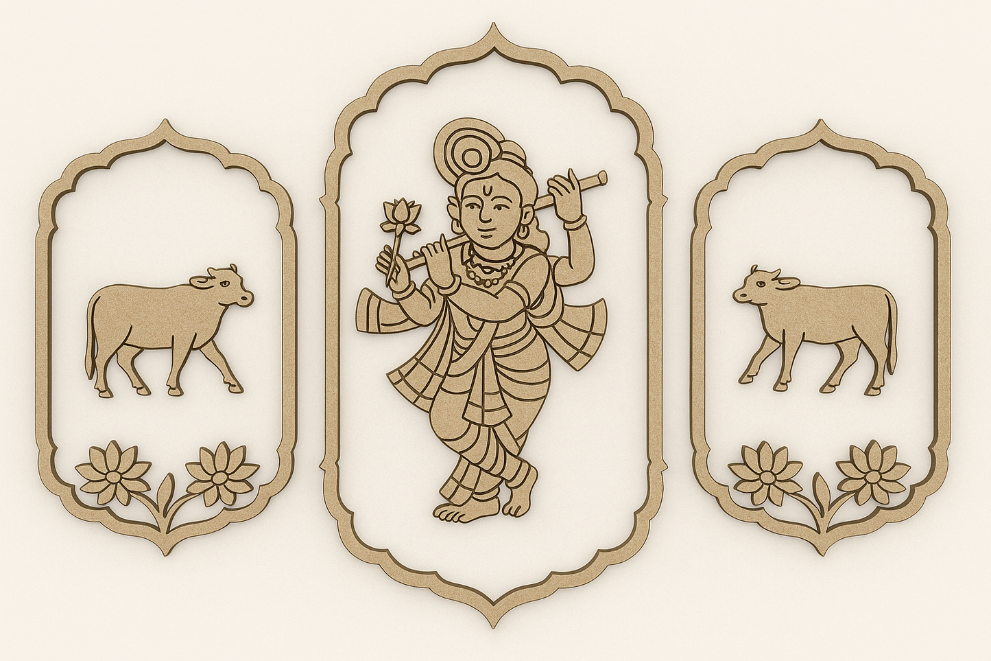 MDF Pre Marked Shreenathji