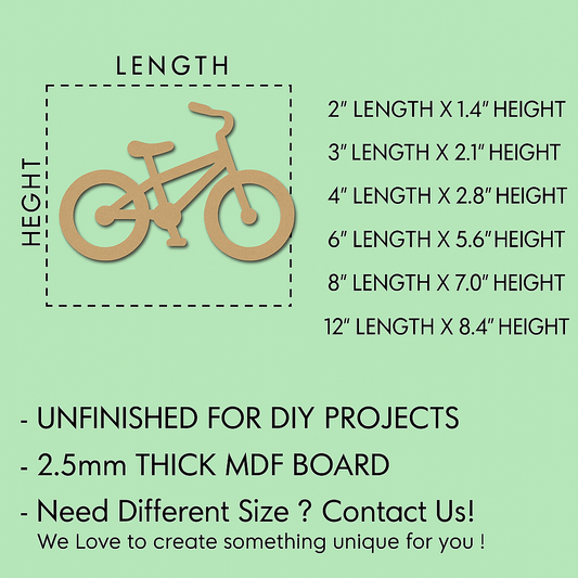 Bicycle MDF Cutout