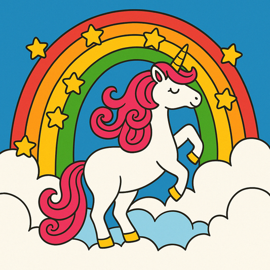 Unicorn Pre-marked Design for painting