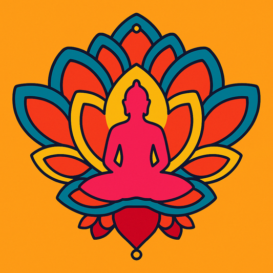 Mandala Pre-Marked Cutout