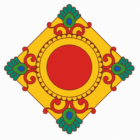 Chatushpad T Light Candle Holder