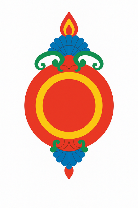 Crowned Circle T Light Candle Holder Premarked