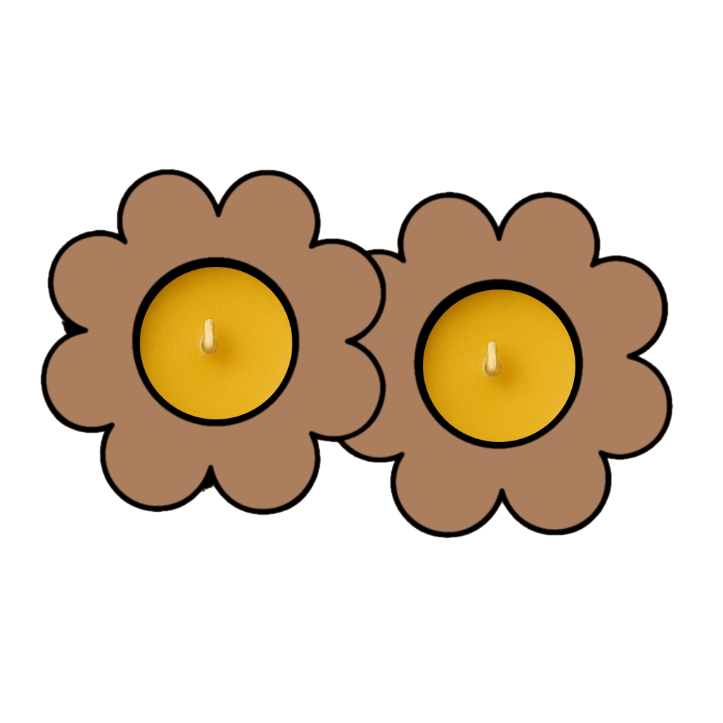 Flower T-Light Holder