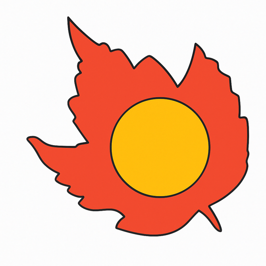 Leaf Shape MDF Tea Light Holder