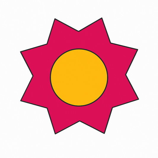 Flower Shape MDF Tea Light Holder