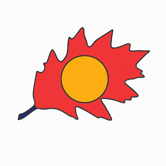 Leaf Shape MDF Tea Light Holder