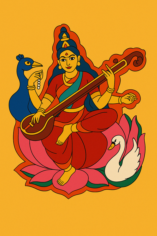 Saraswati Mata Pre-Marked