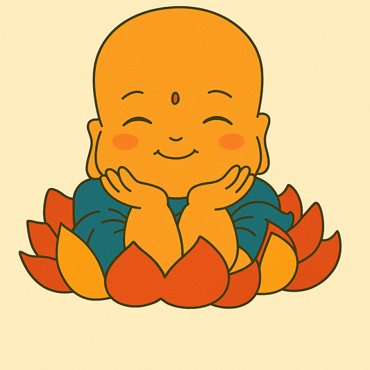 Baby Buddha MDF Pre-Marked Cutout