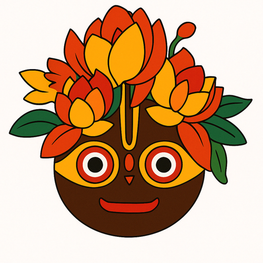 Jagannath Ji MDF Pre-Marked Cutout