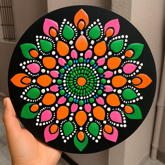 MDF Plain Round Base for Painting