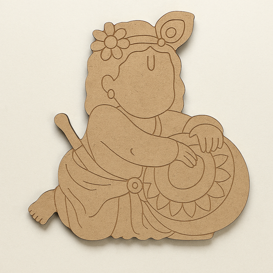 Cute Baby Krishna Pre-Marked