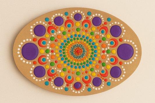 MDF Plain Oval Shape