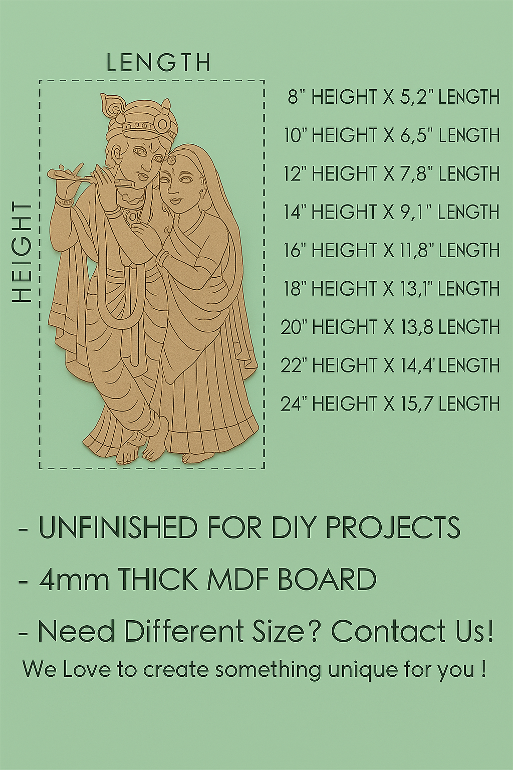 Radha Krishna (Pre-Marked)