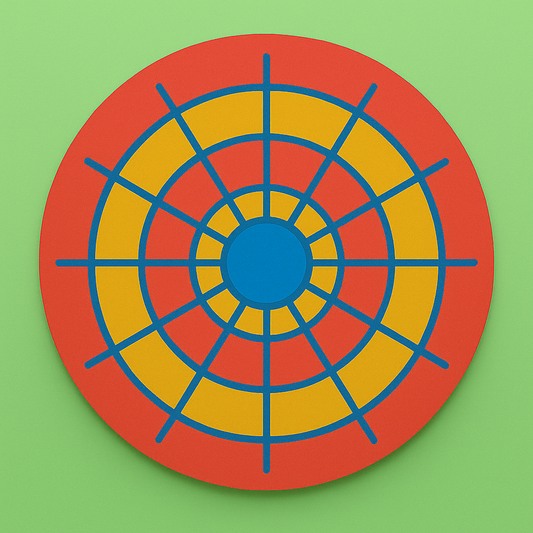 MDF Premarked for Mandala Art Round