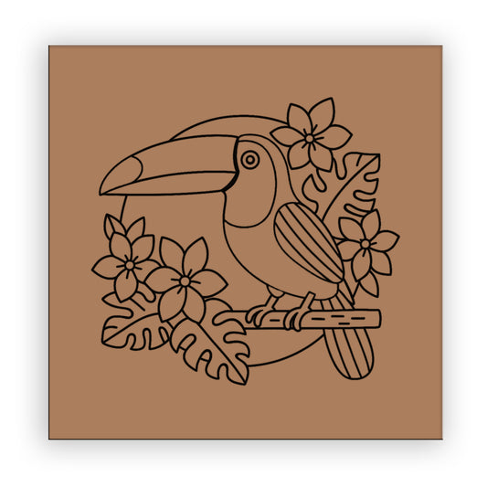Toucan Pre-marked Design for painting