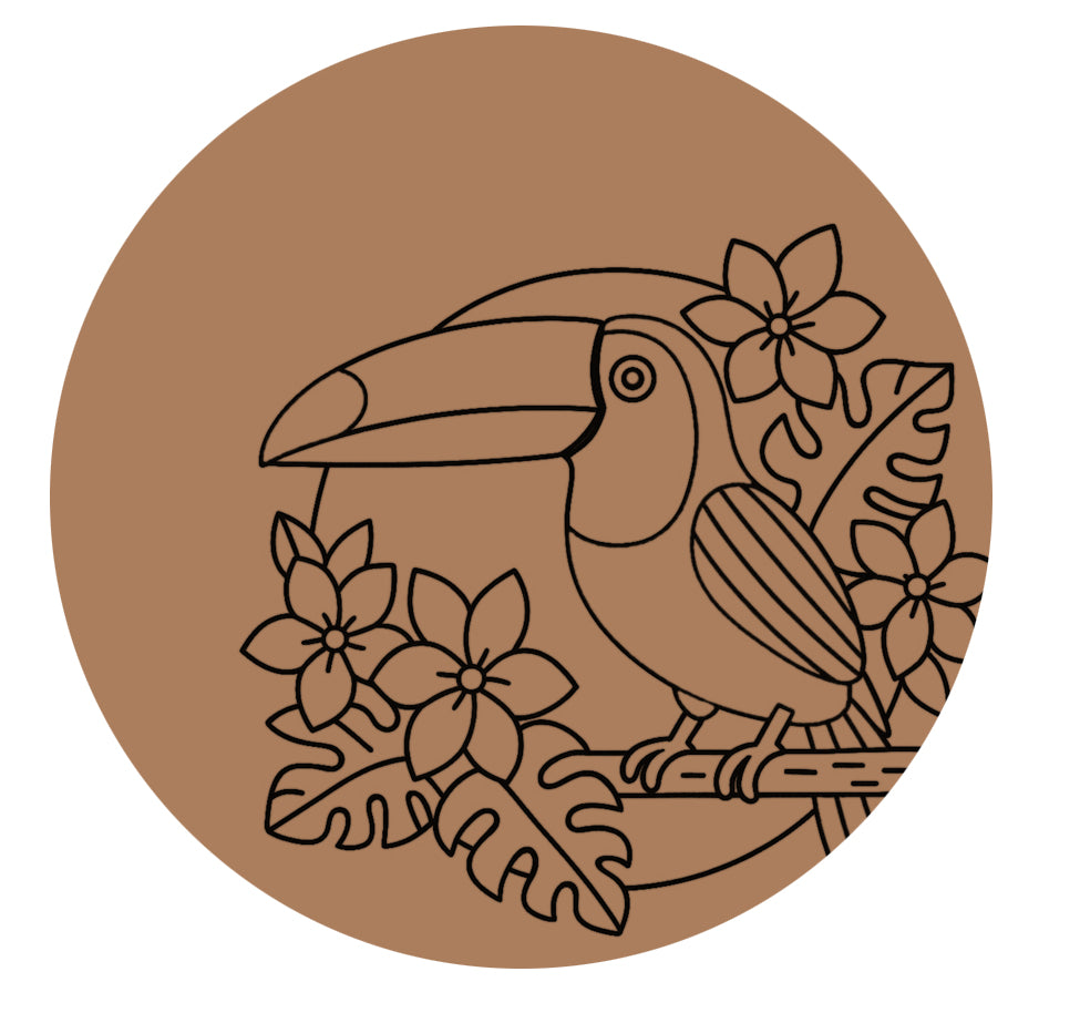 Toucan Pre-marked Design for painting