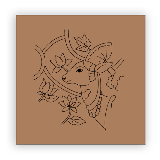 Cow Pre-marked Design for painting