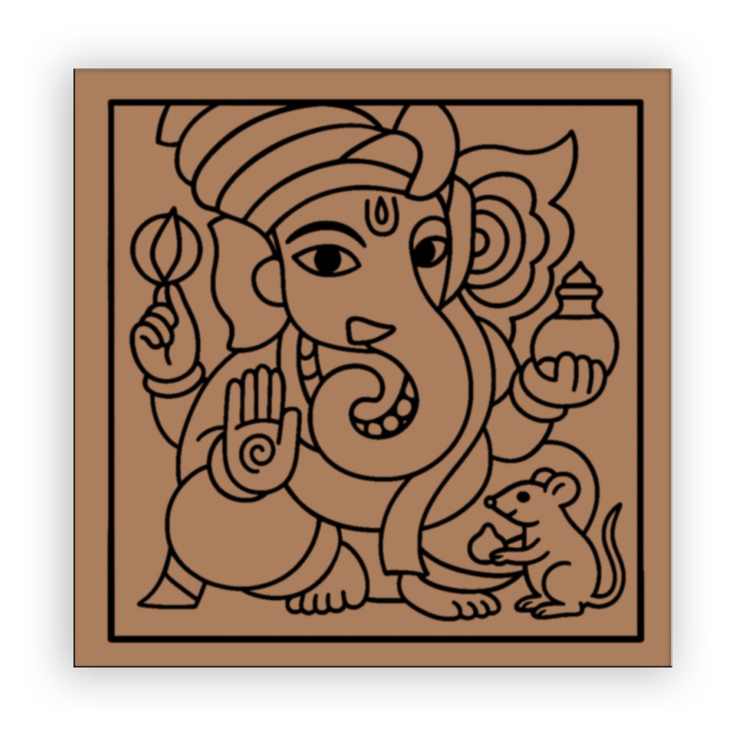 Ganesha Pre-marked Design