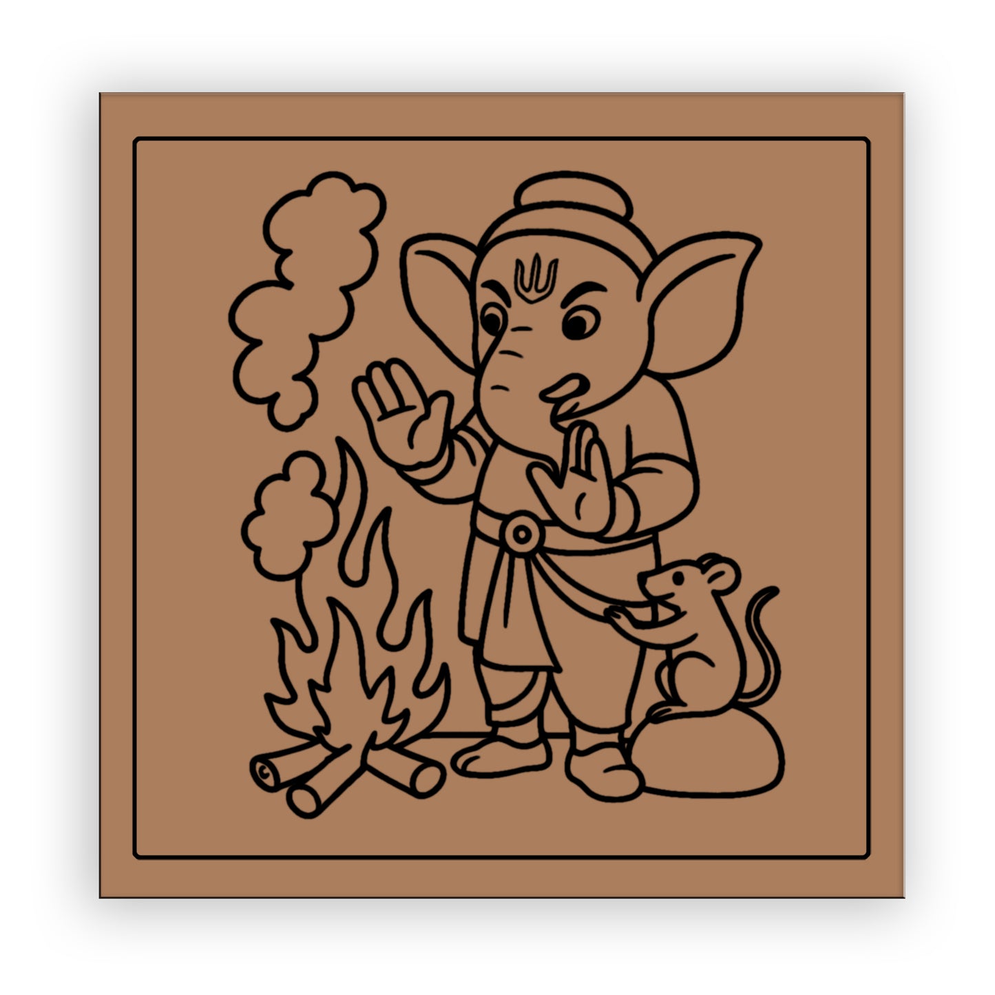 Ganesha Pre-marked Design