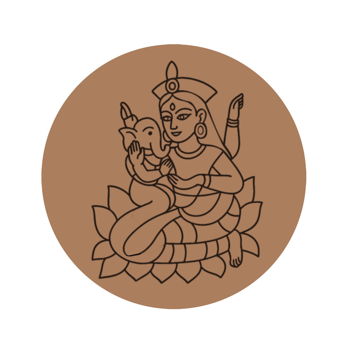 Ganesha Pre-marked Design