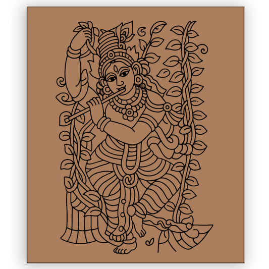 Krishna Pre-marked Design