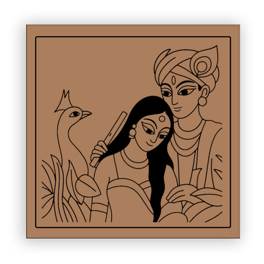 Krishna Pre-marked Design