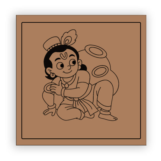 Krishna Pre-marked Design
