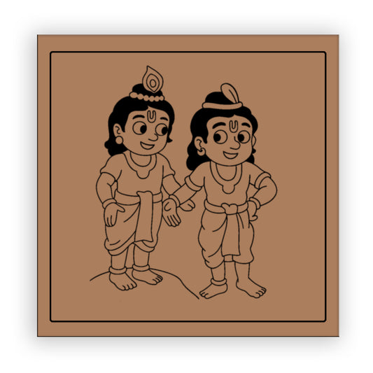 Krishna Pre-marked Design