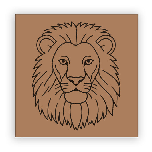 Lion Pre-marked Design for painting