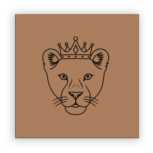 Lion Pre-marked Design for painting