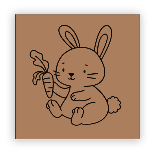 Rabbit Pre-marked Design for painting