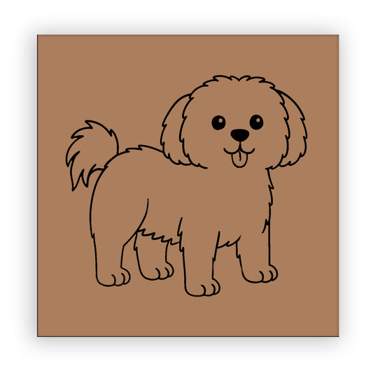 Dog Pre-marked Design for painting