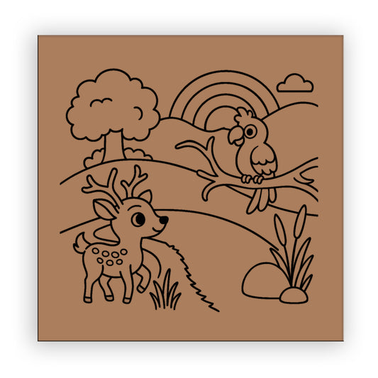 Pre-marked Design for painting