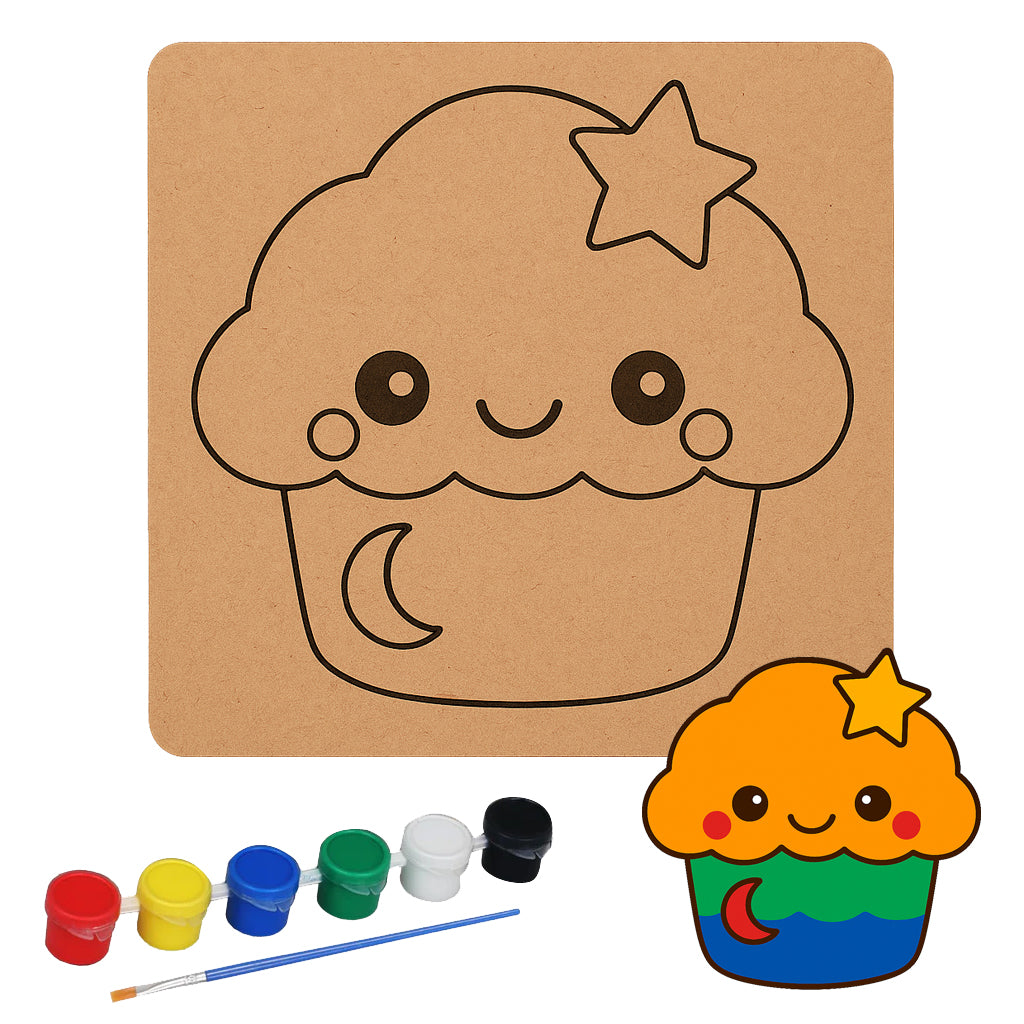 Cup Cake MDF Kit