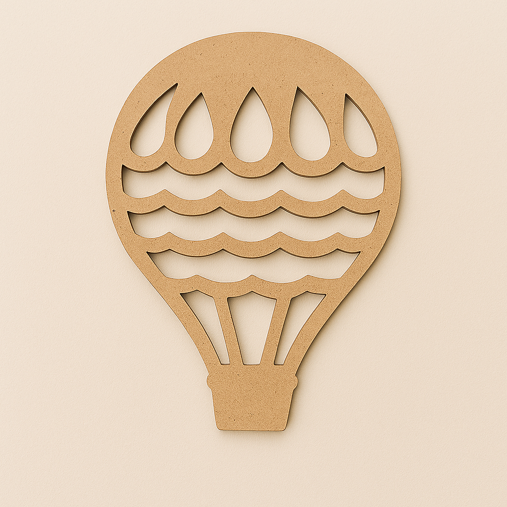 Hot Air Balloon Cutout