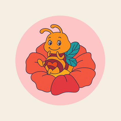 Bee Pre-marked Design for painting